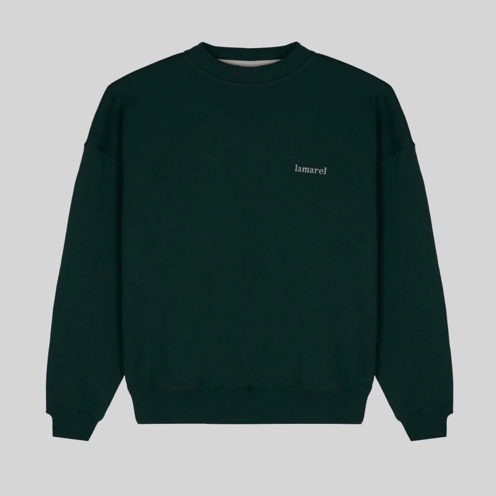 Lamarel Signature Green Oversized Sweatshirt